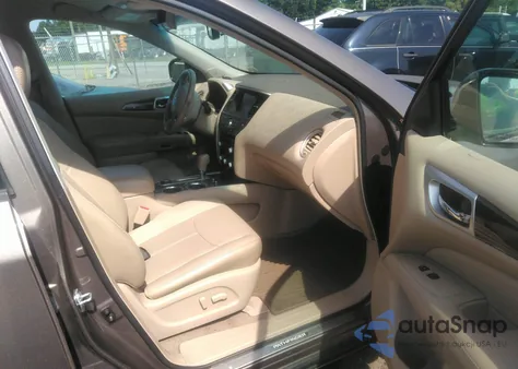 2013 Nissan Pathfinder Platinum from USA, damaged, VIN 5N1AR2MM8DC669135